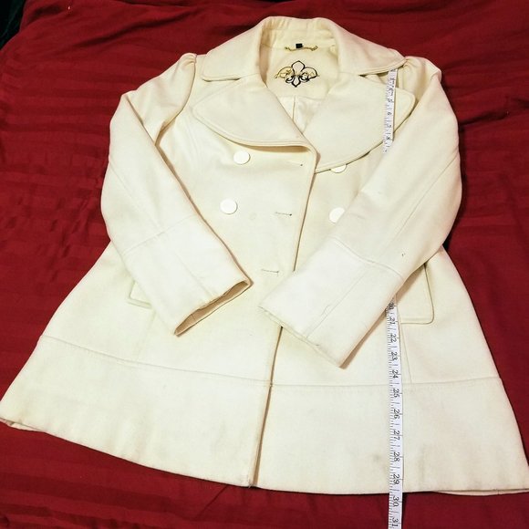 Guess wool double breasted coat - Picture 1 of 6